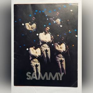 Sammy Davis Jr. 1970s Rare "Sammy" Tour Souvenir Program
